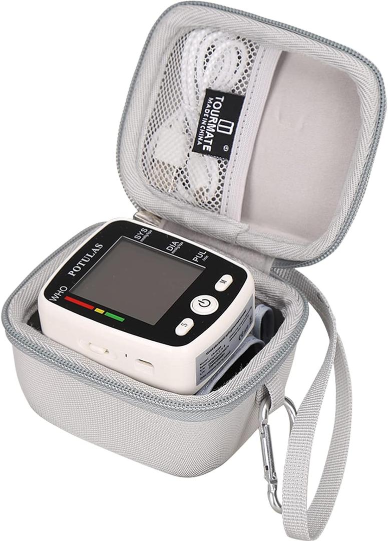 Tourmate Hard Case Replacement for MMIZOO/MBUPAI/potulas Blood Pressure Monitor Wrist Automatic Blood (ONLY CASE)