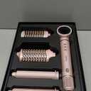 Nimmu 5 in 1 Blow Dryer Brush Set, 110,000 RPM High-Speed Negative Ionic Blow Dryer Brush Fast Drying, Multi Hair Styler Curlers, Hot Air Styler for Curling Volumizing Straightening Styling