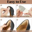 10 Pairs Heel Pads for Shoes-Heel Grips for Womens Men Shoes,Heel Pads Snugs Cushion for Shoe Too Big, Improved Shoe Fit and Comfort, Prevent Heel Slip and Blister-Pale Apricot+Black