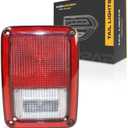 For Jeep Wrangler Tail Light 2007-2016 Passenger Side w/Bulbs DOT Certified For CH2801177 | 55077890AH