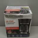 BLACK+DECKER 12-Cup* Programmable Coffeemaker, Black