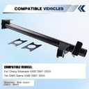 Rear Upper Shock Mount Crossmember Compatible with 2007-2014 Chevy Silverado 1500 & GMC Sierra 1500