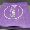 Pilates Ring Set for Women, Home Workout Pilates Equipment with Resistance Bands, 14'' Magic Circle, Mini Ball, Pilates Starter Kit for Strength, Toning and Flexibility