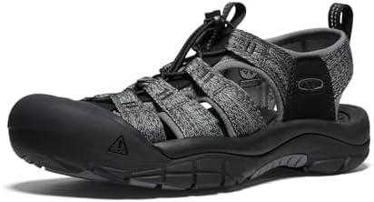 KEEN Men's Newport H2 Closed Toe Water Sandals Size 11, Black