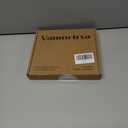 Women's V-Neck Ruffle Design Polo Shirts Short Sleeve Collared Loose Casual Tunic Blouses with Pocket (M)