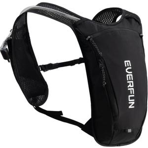 EVERFUN Hydration Backpack Running Vest Small Hiking Water Backpack with 1.5L Water Bladder for Women Men, Lightweight Reflective Dayhike Hydro Pack for Trail Running, Biking, Race, Marathons