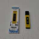 PH Meter for Water Hydroponics Digital PH Tester Pen 0.01 High Accuracy Pocket Size with 0-14 PH Measurement Range for Household Drinking, Pool and Aquarium
