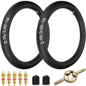 TR4 Valve 2.75/3.0019 Dirt Bike Inner Tube 70/10019 Heavy Duty Tube for Most 3.019 Motocross Tires, Surron Light Bee X, Talaria and Segway X160/X260