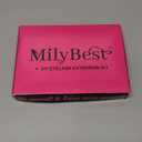 MilyBest 4 Styles Lash Clusters Kit 864Pcs Eyelash Clusters Lash Kit Volume Lashes Clusters D Curl DIY Individual False Eyelashes with 2 Bond&Seal Wispy Bulk Cluster Eyelash Extensions Kit De Pestañas