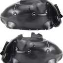 TRQ Front Inner Fender Liner Set Compatible with 2011-2014 Chevrolet Silverado 2500 HD GM1248232 GM1249232