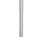 Gatco 1436SN Pedestal Toilet Paper Holder, Satin Nickel