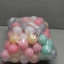 GOGOSO 100 Pit Balls Plastic Balls for Baby Toddlers GirlsToddlers for Playhouse, Baby Pool, Play Ball Fun Centers, for Babies, Kids, Toddlers 1-3, Phthalate Free BPA Free (100pcs mix color)