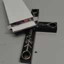 5PCS Christmas Advent Candles and Nativity Candle Holder,Colored Taper Candles Set with Wood Cross & Celtic Knot Candlestick,Religious Christmas Gift for Home Church Fireplace Centerpiece Decor (Purple-Pink-White)