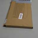 Wireless Keyboard, 2.4G Full-Sized Ergonomic Wireless Computer Keyboard with Wrist Rest for Windows, Mac OS Laptop/PC/Desktop/Notebook(Black)