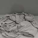 100% Cotton Jersey Fitted Sheet Only - Extra Soft - Easy Fit - Comfy (Heather Gray, King)