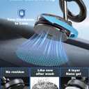 snanlen Upgraded 360 Nano Gel Vacuum Magnetic Phone Holder, 108+LBS Heavy Duty Suction Cup Phone Mount for Car Dashboard & Windshield, 3000gf MagSafe Compatible with iPhone 17/16 Pro Max