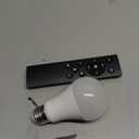 A19 LED Light Bulbs with Remote Control, 800LM 9W (60W Equivalent) Bulbs,Stepless Dimmable 3000K-6000K,E26 Base,CRI 80+,2.4GHz,25000+ Hours Lifespan,Light Bulb for Home Decor,2Bulb & 1Remote