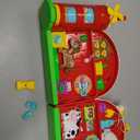 Toddler Toys for 1-2 Year Old Boys & Girls, Farm Barn Montessori Busy Board, Early Educational Toy for Kids 1-3, Motor Skills Developmental Toy for 12-18 Month, Christmas Birthday Gift for Aged 1+