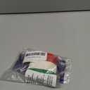 Beistle FR Red, White & Green Crepe Streamer, 2.5 inches by 30 feet