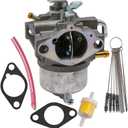 KIPA Carburetor For 15003-2349 FC420V 4 Stroke Engines Mower With Gaskets Carbon Dirt Jet Cleaner Tool Kit Fuel Filter