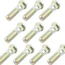 10PCS Serrated Wheel Stud (M12-1.25) Compatible With Infiniti Nissan Q50 Q60 QX50 Altima Frontier Maxima Quest Rogue Sentra 610-378 Wheel Lug Stud Bolt