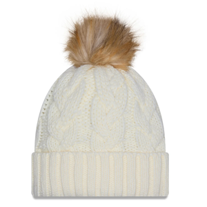 Beige Knitted Hat