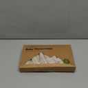 6-Pack Baby Washcloths - Soft Absorbent Viscose from Bamboo Wash Cloths for Babies, Kids, Toddlers, Infant, Newborn Bath Towels, Gentle on Sensitive Skin, 10x10 Reusable Face Towels (Stone)