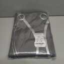 NICETOWN Grey Blackout Striped Pattern Curtains for Living Room 84 inch Long 2 Panels Set, Noise Reducing Thermal Insulated Wave Line Foil Print Bedroom Drapes for Patio Sliding Glass Door (52 x 84)