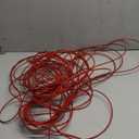 Tuff Pupper Dog Tie Out Cable 100 Feet | Dog Runner Cable for Yard 100 ft | Heavy Duty Lead | Water & Rust Resistant Industrial Strength Steel | 360 Degree No Tangle Swivel Clips (125 lbs Max Weight)