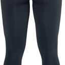AUROLA Workout Leggings for Women Seamless Scrunch Tights Tummy Control Gym Fitness Girl Sport Active Yoga Pants (Black, XL)