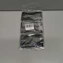 2 x BIAJIYA Card Holder for Back of Phone, Pouch Silicone Wallet Sleeve Pocket Stick-on ID Credit Card for All Smartphones (Black*5)