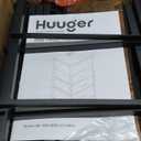 Huuger Nightstand with Charging Station, 27.6 Inch Bedside Table with Fabric Drawers, End Table with USB Ports and Outlets, Night Stand for Bedroom, Rustic Brown