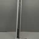 Glass Railing Post Silver Glass Balustrade Posts with Deepened Installation Slot 304 Stainless Steel Balustrade for Stairs, Balconies Cannot Add Handrail Version 220lbs Capacity (Mid Post, 25.6in)