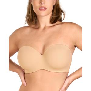 HSIA Strapless Bra for Women Large Bust Seamless Underwire Plus Size Convertible Bandeau Bra, 42DDD