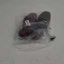 Coutgo Womens Mary Jane Chunky Low Heels Slingback Pumps Closed Square Toe Wedding Dress Shoes (9, Dark Red)