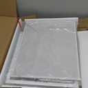 BOLUO Stackable Storage Drawers Closet Organizers and Storage Fabric White 2 Drawer Dresser for Bedroom 2 Packs Modern