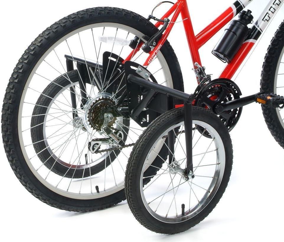 TITAN Bike USA Heavy-Duty Adult Training Wheels Patented Stabilizer Kit for 24"27" Bicycles, Supports 250+ lbs, Original Full-Size Bike Training Aid, Not for Electric or E-Bikes