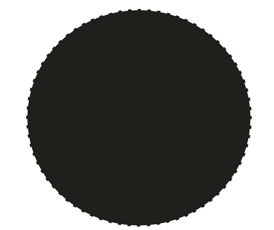 Replacement Trampoline Mat，Heavy-Duty, UV-Resistant & Durable Bounce Pad for 127, 150 and 161 Inches Round Trampolines - Perfect for Safe & Fun Jumping
