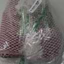 DII 100% Cotton Basket Weave Throw for Indoor/Outdoor Use Camping Bbq's Beaches Everyday Blanket, 50 x 60, Woven Stripe (Barn Red)