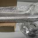 2 Pack 32 Inch Brushed Nickel Anti-Slip Knurled Shower Grab Bar
