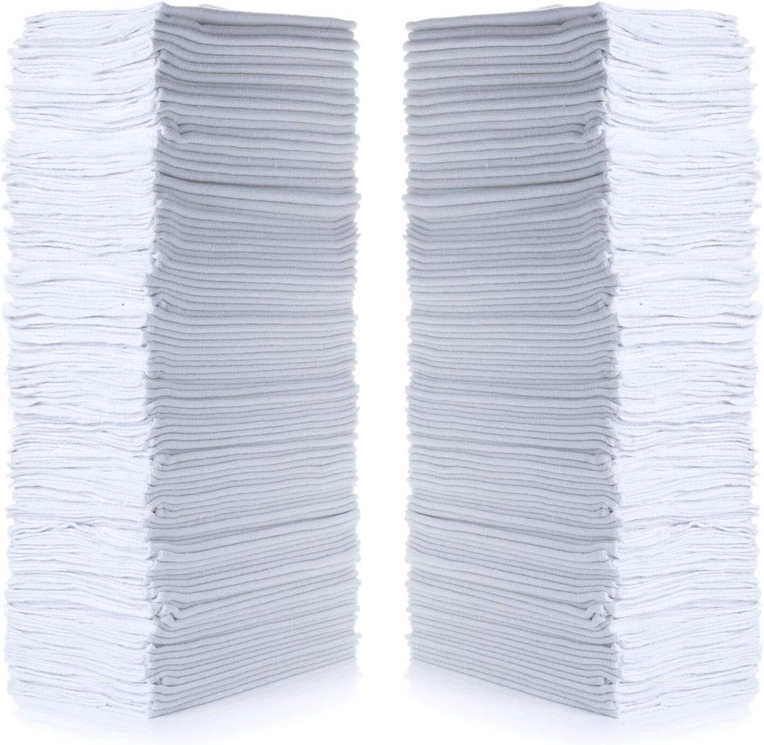 Simpli-Magic 79170 Shop Towels, White, 500 Pack, 500 Count
