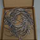 Picture Hangers, PinCute Picture Hanging Hooks Drywall Hooks Holds Up to 100lbs No Tools Need, Hang Art, Clocks, Frames or Planters 50 PCS