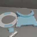 Jool Baby Portable Potty Training Chair with Travel Bag and 30 Liners, Foldable, Indoor/Outdoor Use, Camping (Aqua)