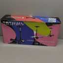 24V Electric Scooter for Kids w/150W Powerful Motor, Thumb Throttle, LCD Screen, Bluetooth, Light-Up Stem Deck & Wheels, 3 Adjustable Heights, 5MPH Safe Speed, 3 Wheel Electric Scooter for Kids