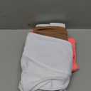 Hanes Women's Smoothing Microfiber No-Show Panties Pack, Moisture-Wicking, 6-Pack (Colors May Vary) (7)