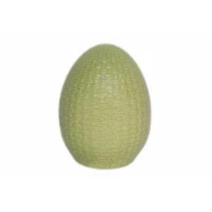 Holiday Home Ceramic Egg Green 6.1" (2 Pack) Green