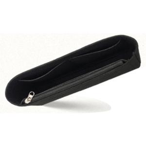 Lckaey Purse Organizer for chanel WOC Handbag organizer Felt Insert Y089-black (One size)
