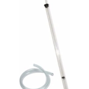 Regular 5/16" Auto Siphon 24" Length with 8 feet of Tubing, clear, 1 piece