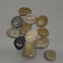 12 Pieces Inspirational Stones Natural Engraved Faith Rocks 12 Different Words Encouragement Amulets Gift for Prayer Friends and Family Religious Home Decor