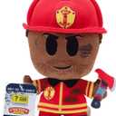 Jazwares DEVSeries - Collector Plush 20 cm - Firefighter (244-0001), Black